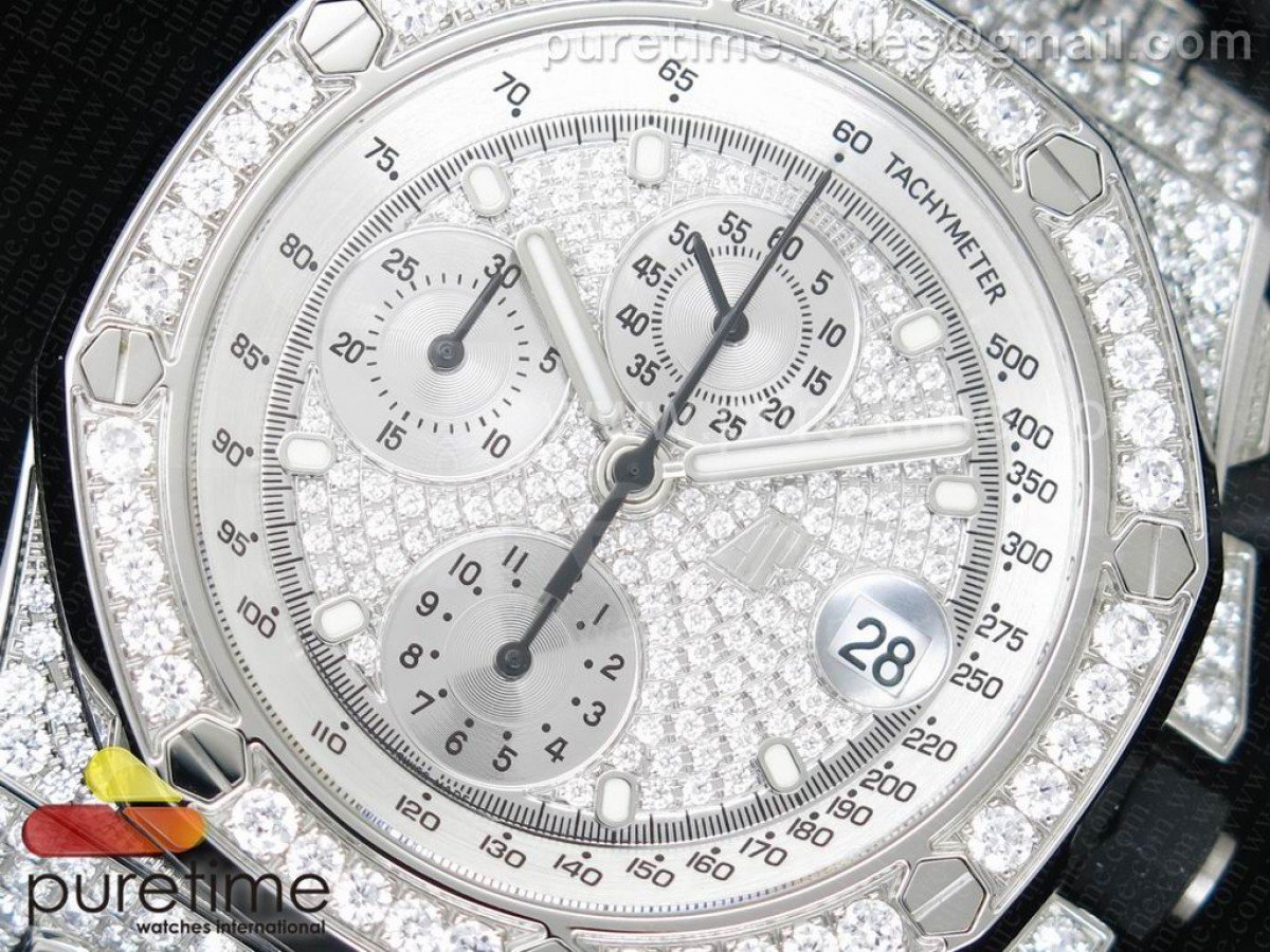 Royal Oak Offshore SS Full Paved Diamanti - immagine 2