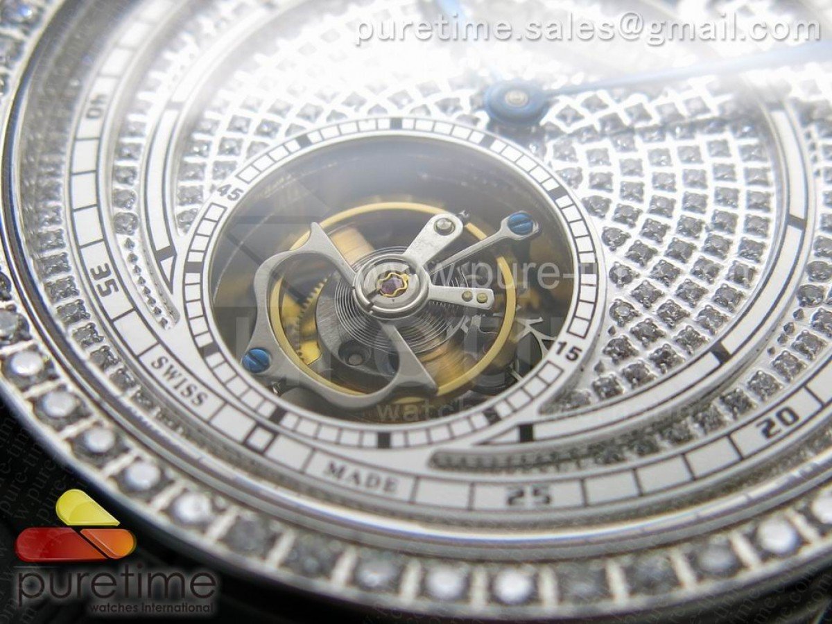 Calibre de Cartier SS Tourbillon Diamanti - immagine 3