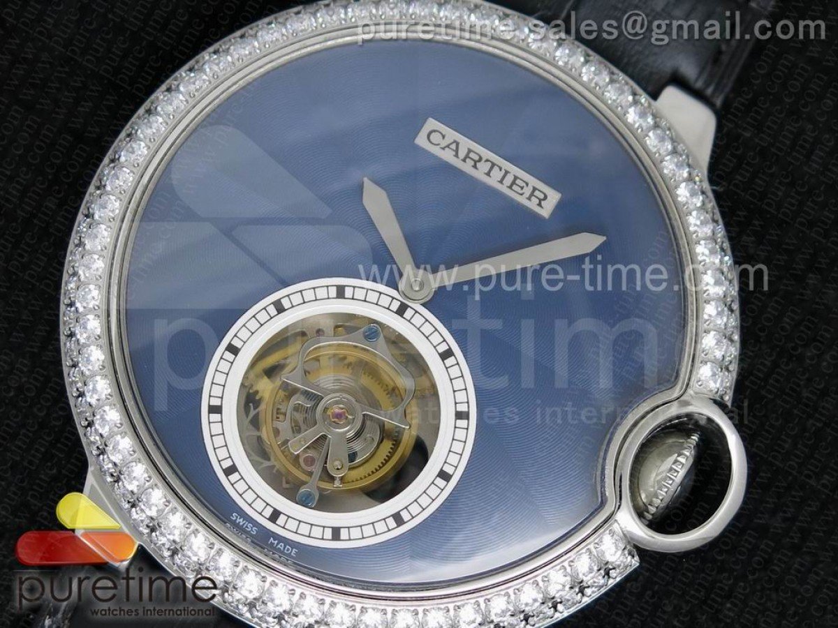 Ballon Bleu Tourbillon SS Blue - Image 2