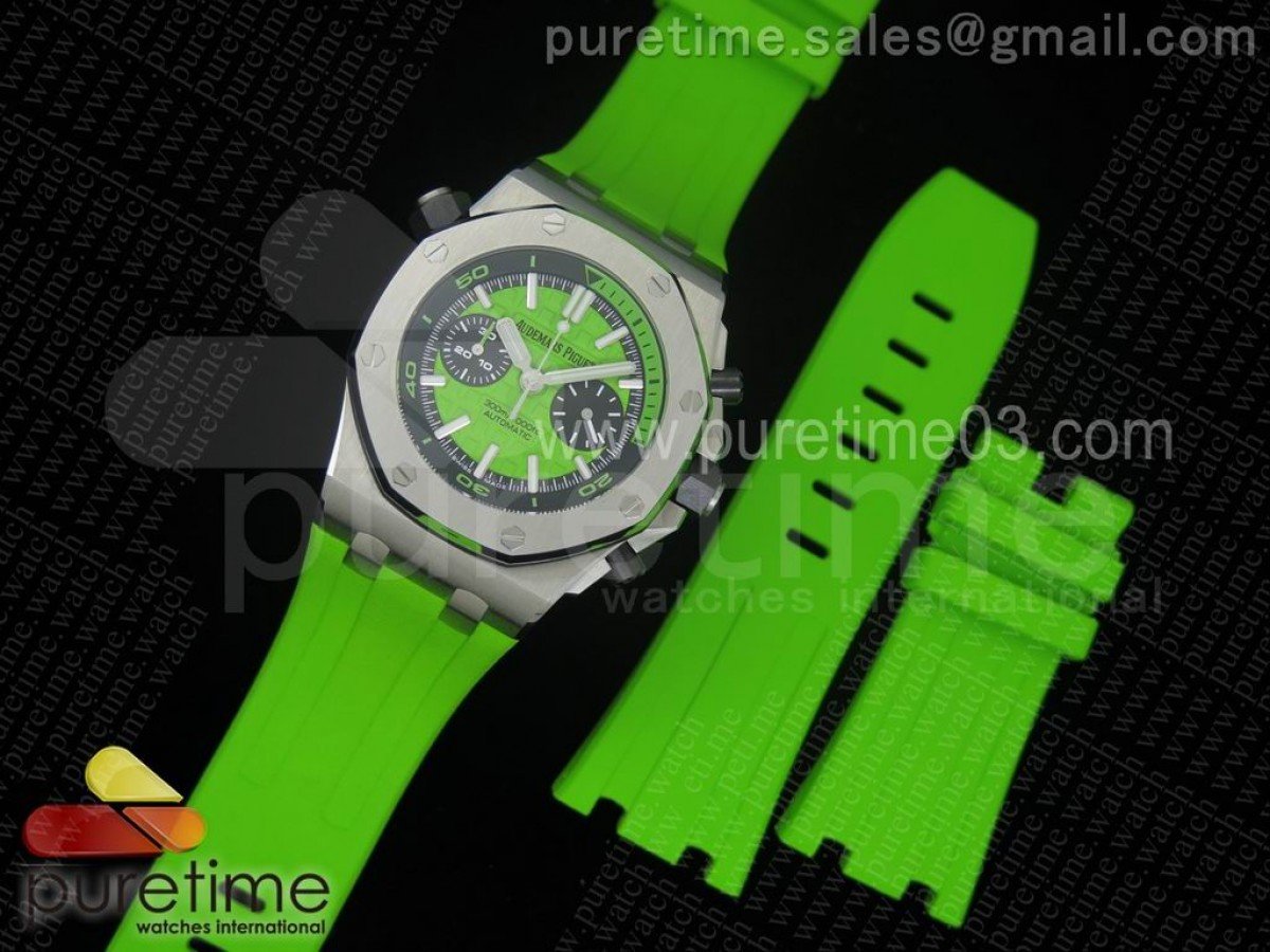 Royal Oak Offshore Diver Chronographe Vert – Image 27