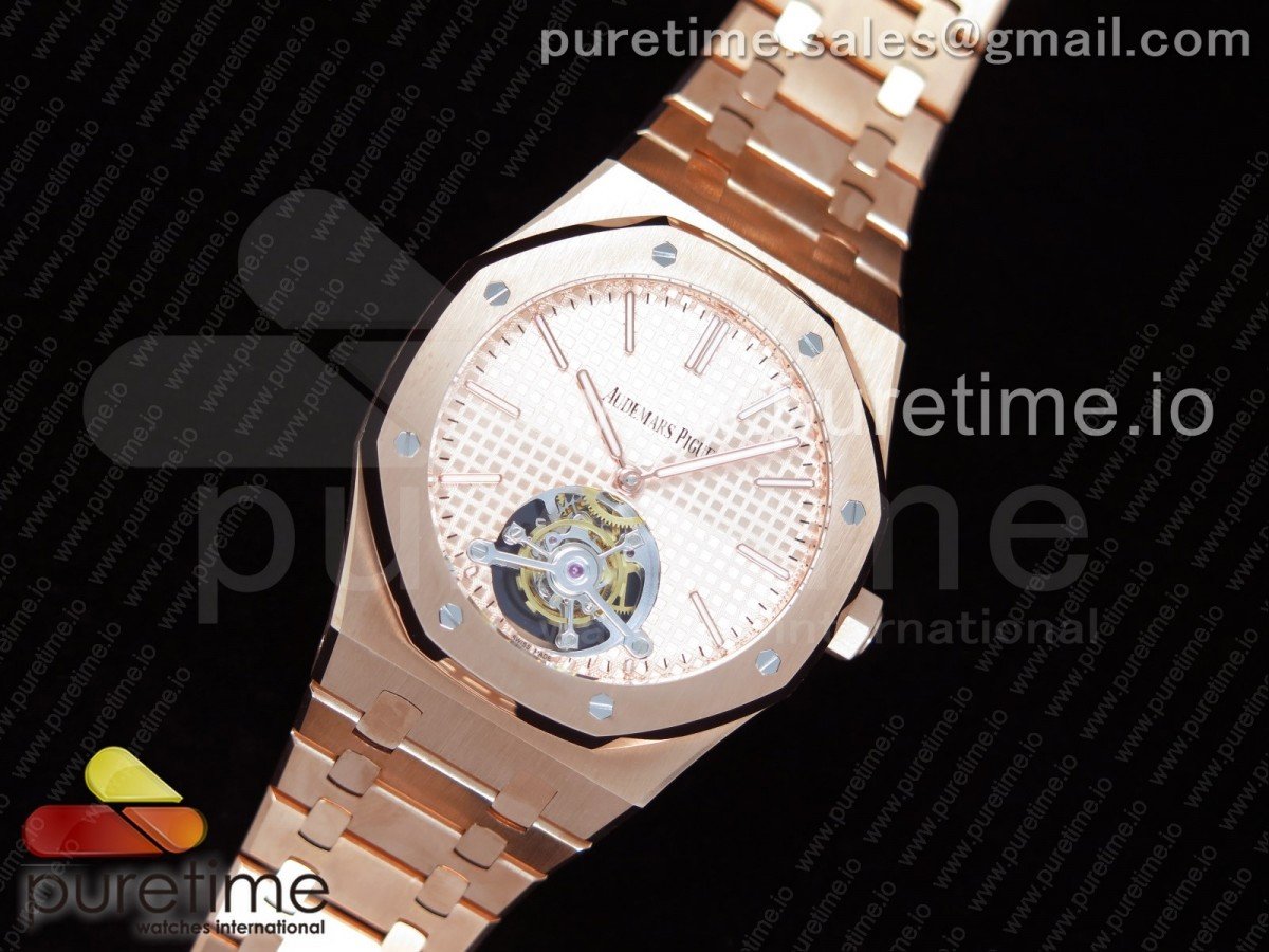 Royal Oak Tourbillon Extra-thin RG JF