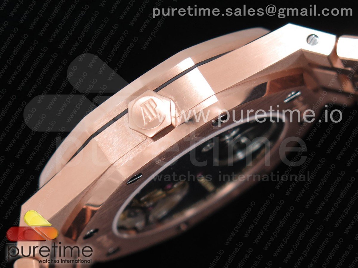 Royal Oak Tourbillon Extra-thin RG JF – Bild 5