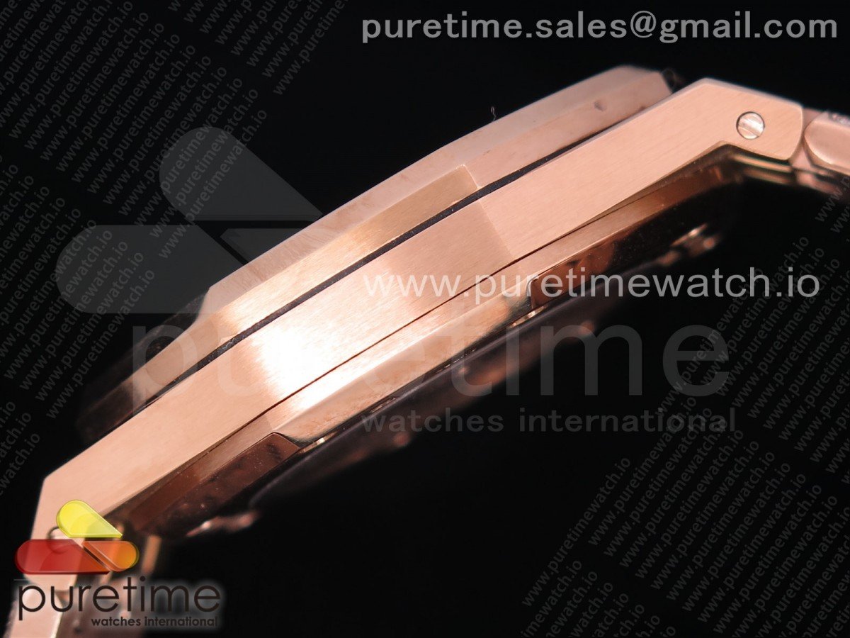 Royal Oak 37mm 15402 RG Full Paved Diamonds - Image 7