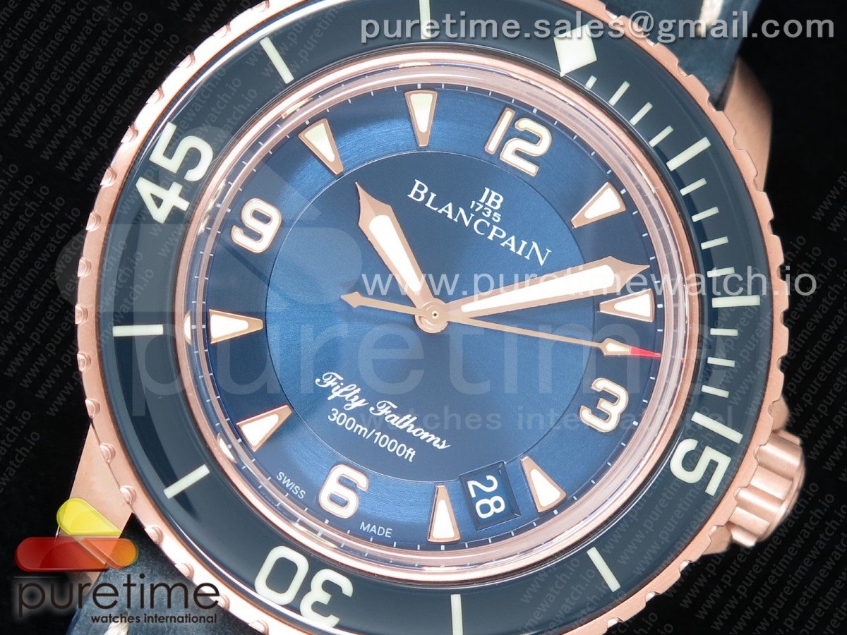 Fifty Fathoms RG Bright Blue - Image 2
