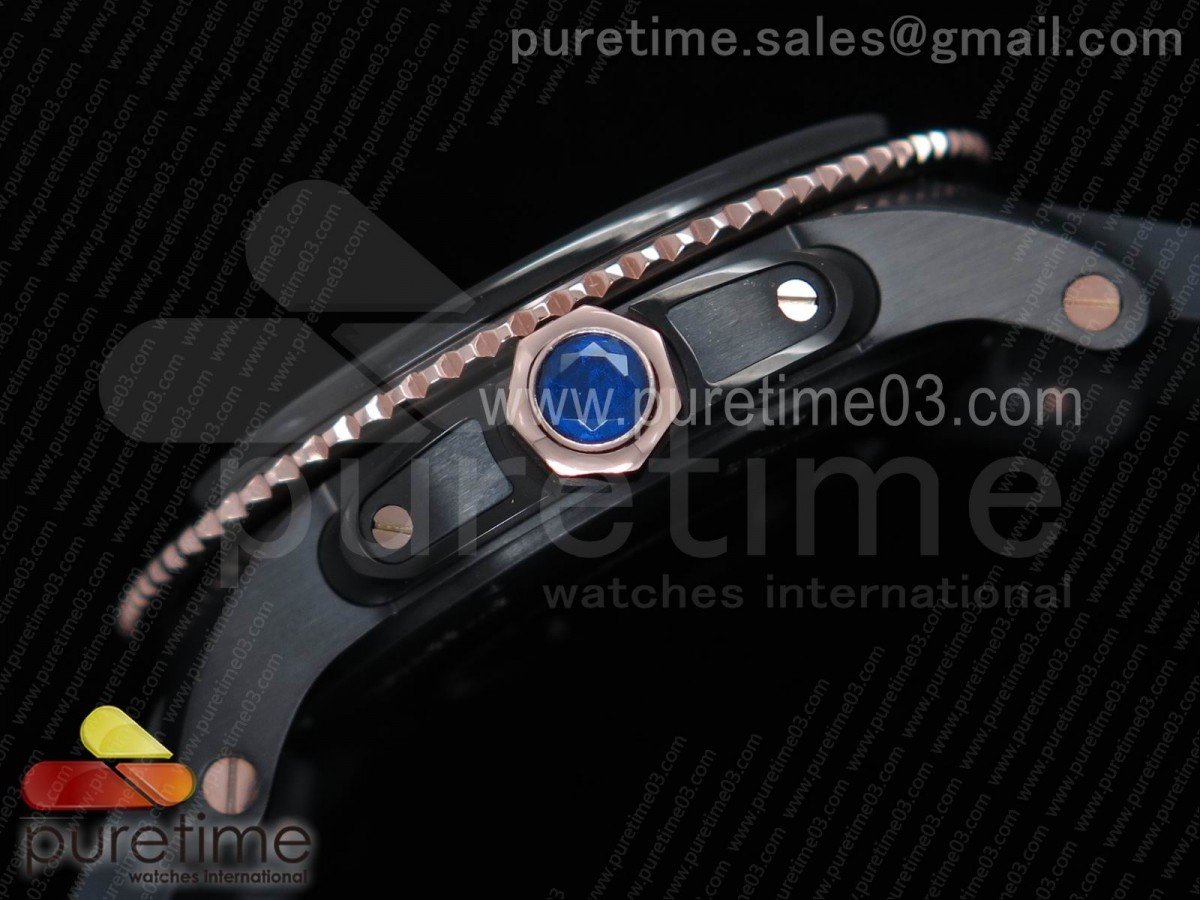 Calibre De Cartier Diver DLC Schwarz – Bild 6