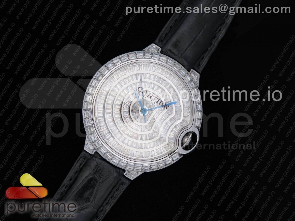 Ballon Bleu 42mm SS Diamonds