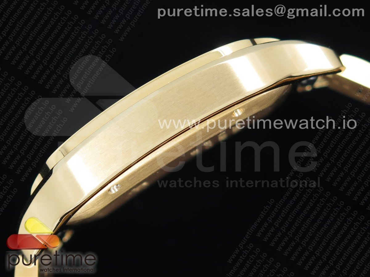 Santos de Cartier 40mm YG 2018 BVF - Image 7