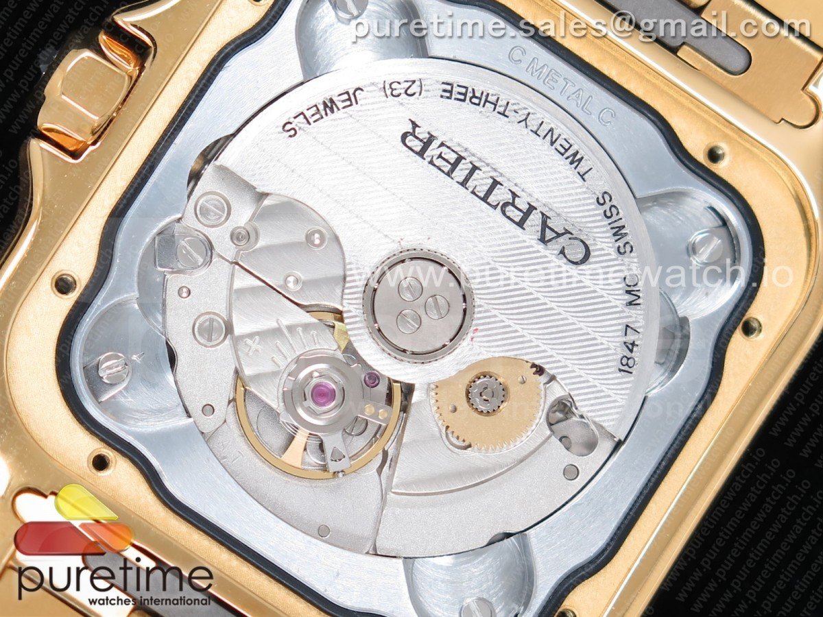 Santos de Cartier 40mm YG 2018 BVF - Image 20