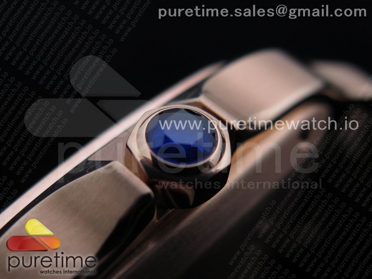 Santos de Cartier 35mm RG Diamanten Lünette BVF – Bild 6