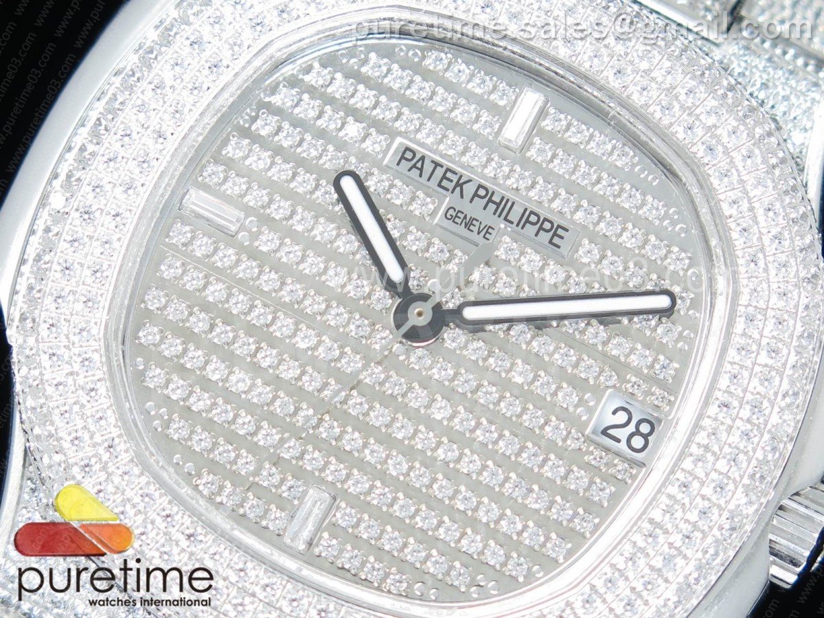 NAUTILUS 5719/1G FULL DIAMOND