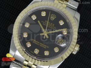 DateJust SS/YG Black