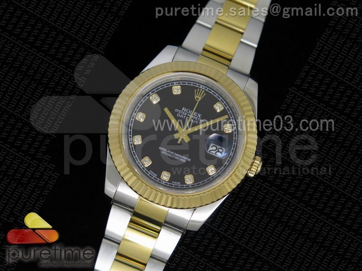 Date Just II 41mm SS/YG Black - Image 2