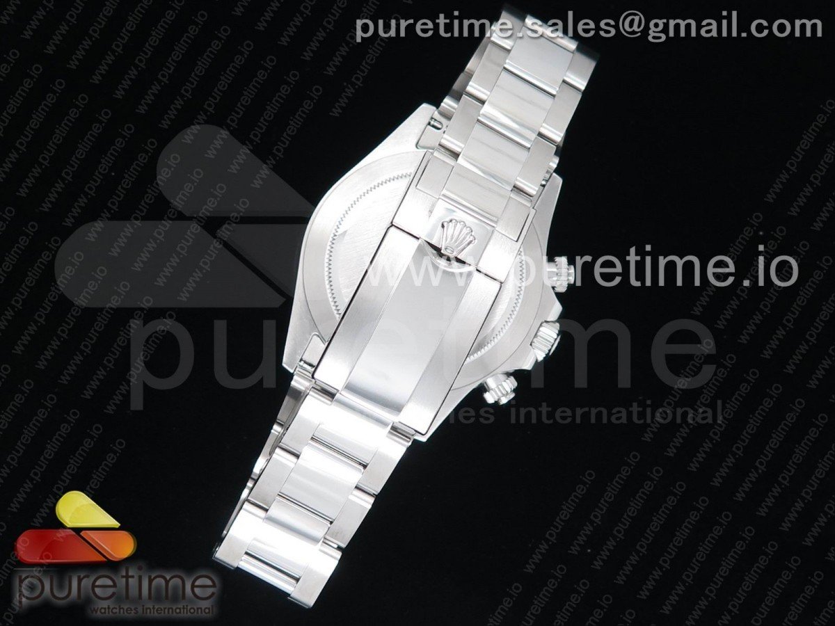 Daytona 116500 Noob 1:1 Best Edition 904L SS Case and Bracelet White Dial SA4130 V4 - Image 9
