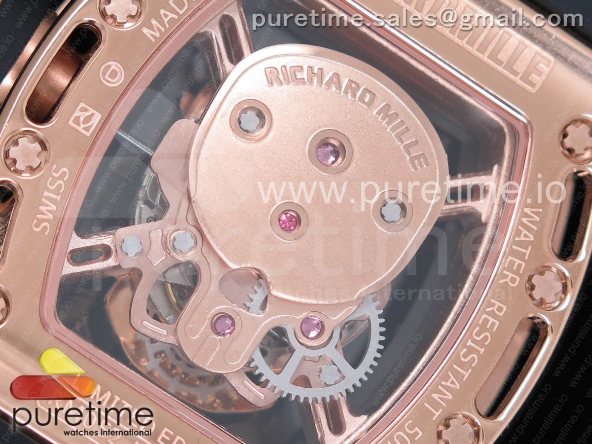 RM052 Polished RG Full Paved Teschio dei diamanti - immagine 19