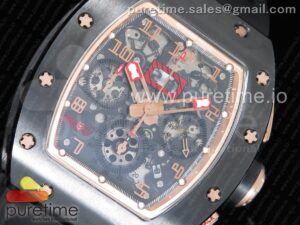 RM011 REAL CERAMIC CASE CHRONOGRAPH KVF