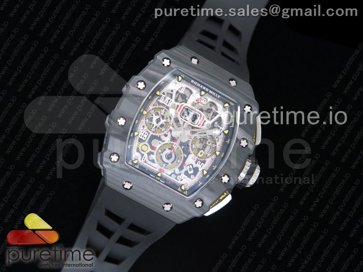 RM011 CARBON CASE CHRONO KVF - Image 2