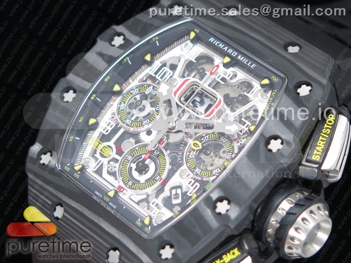 RM011 CARBON CASE CHRONO KVF - Image 9