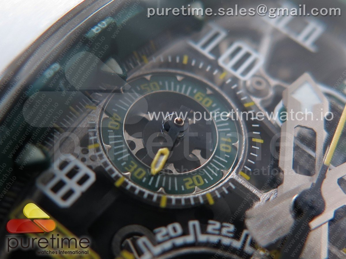 RM011 REAL WHITE CERAMIC CHRONOGRAPH - Image 7