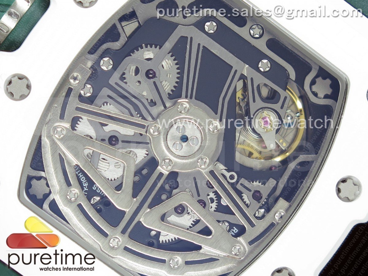RM011 REAL WHITE CERAMIC CHRONOGRAPH - Image 17