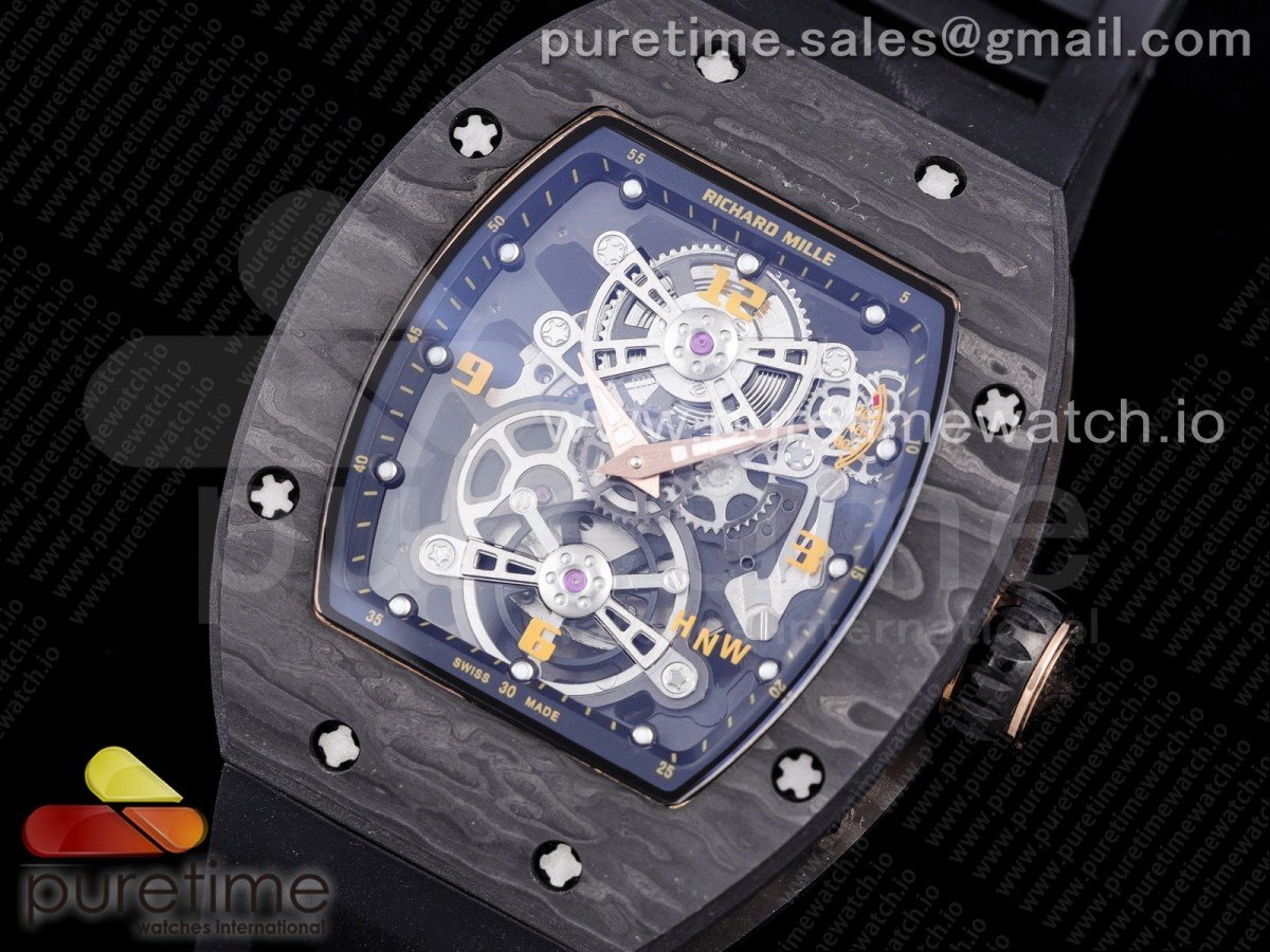 RM17 Tourbillon Lunetta in carbonio OXF - immagine 2
