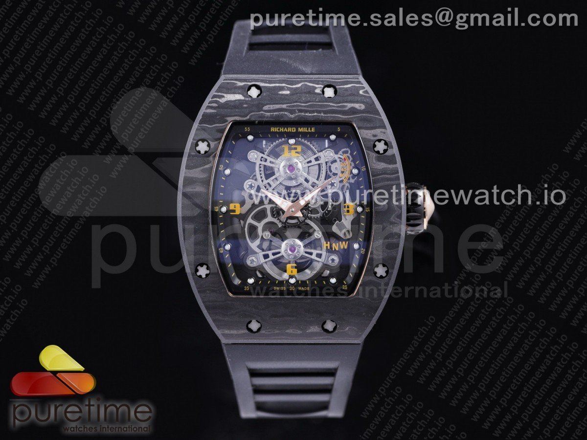 RM17 Tourbillon Lunetta in carbonio OXF - immagine 6