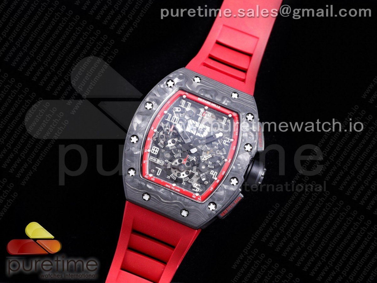 RM011 NTPT Chrono PVD Case KVF