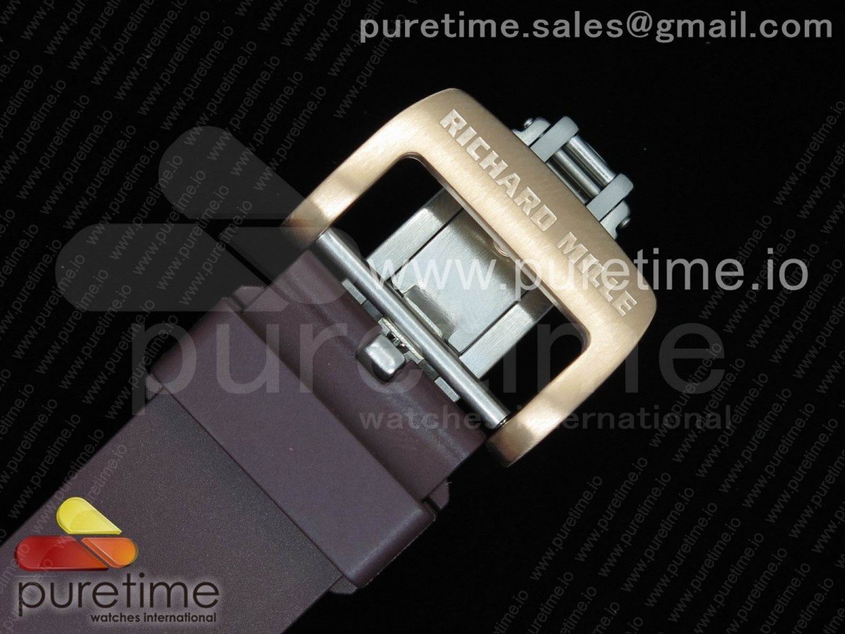 RM011 REAL BROWN CERAMIC CASE CHRONOGRAPH KVF - Image 15