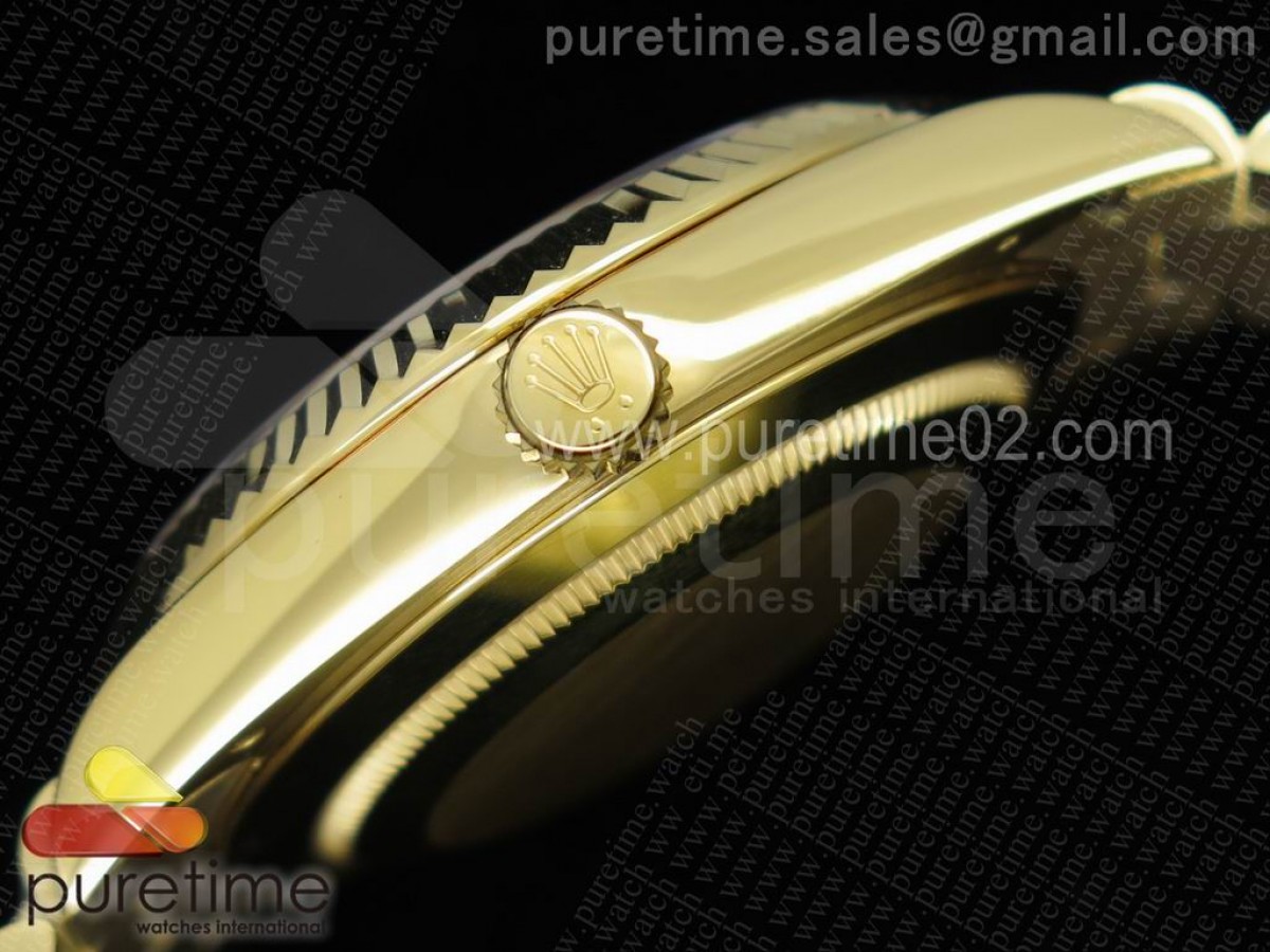 Day-Date II Clean Factory 228238 YG Yellow Gold Dial Roman Markers on YG Bracelet A3255 - Image 4