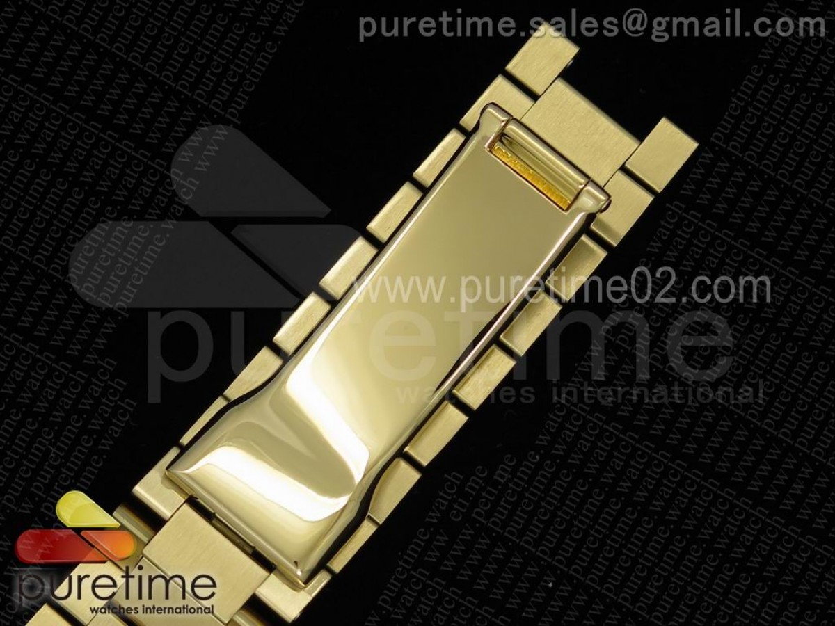 Day-Date II Clean Factory 228238 YG Yellow Gold Dial Roman Markers on YG Bracelet A3255 - Image 9