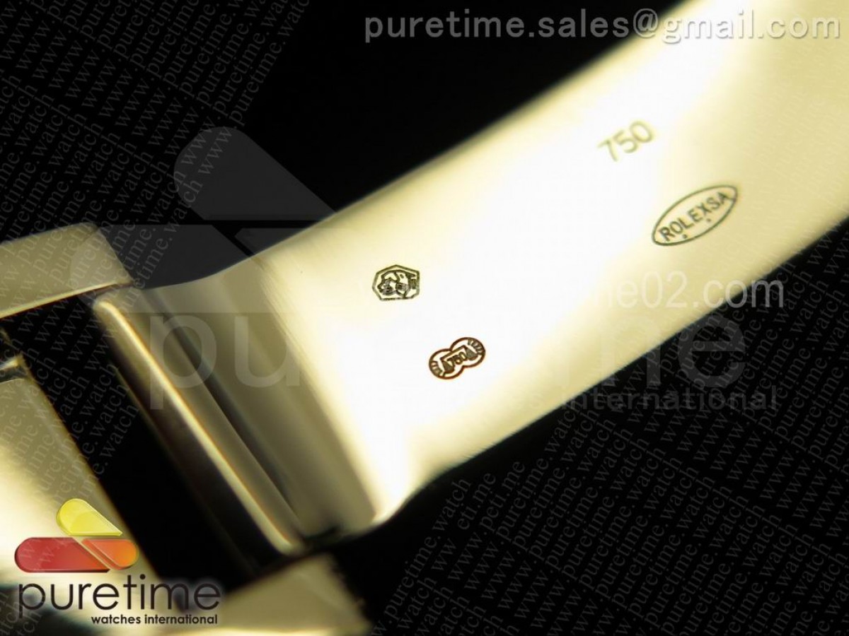 Day-Date II Clean Factory 228238 YG Yellow Gold Dial Roman Markers on YG Bracelet A3255 - Image 11