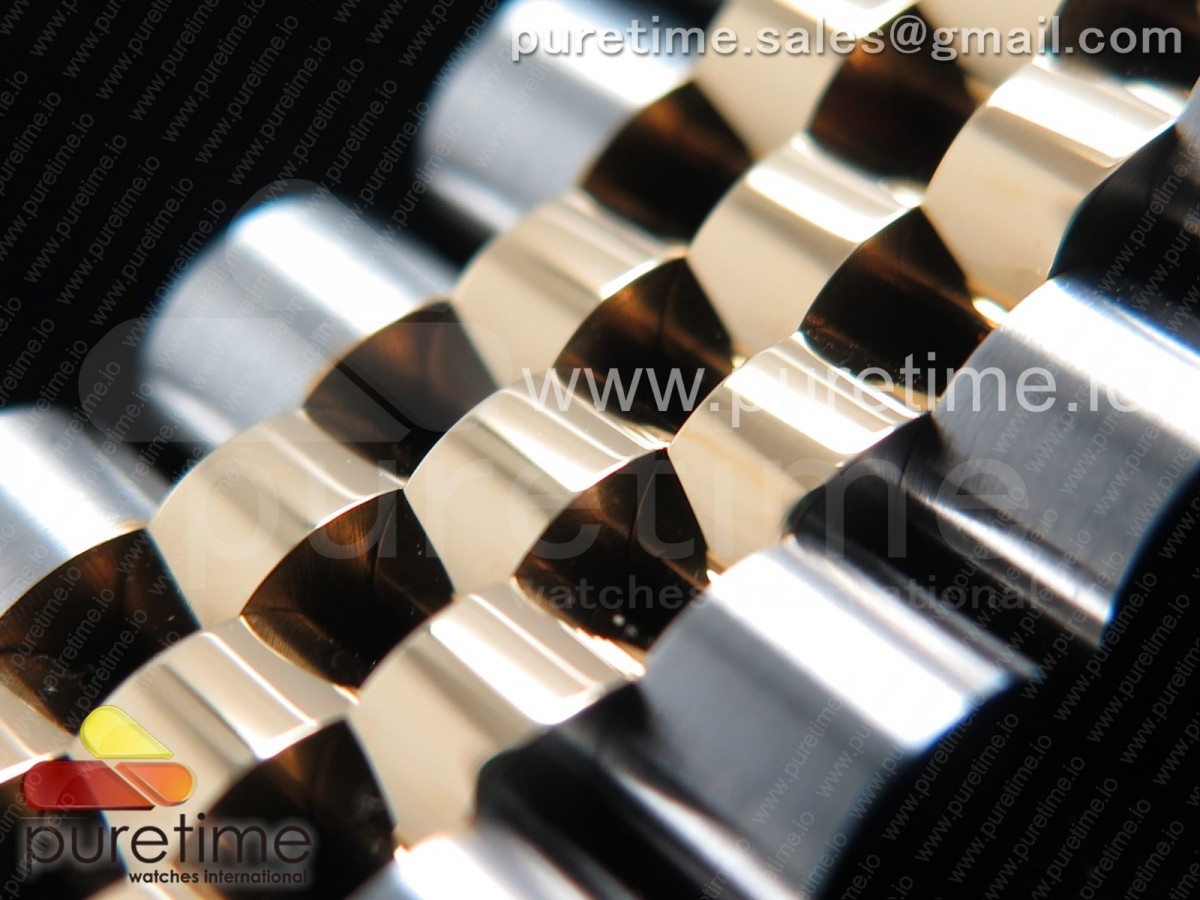 DateJust 41 SS/YG 116233 ARF 904L Marcadores de Stick de acero negro en pulsera Jubileo SH3135 V2 - Imagen 7
