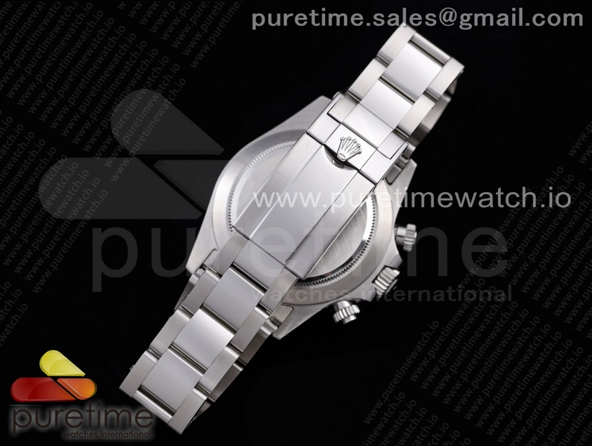 Daytona 116500 Noob 1:1 Best Edition 904L SS Case and Bracelet Black Dial SA4130 V4 - Image 11