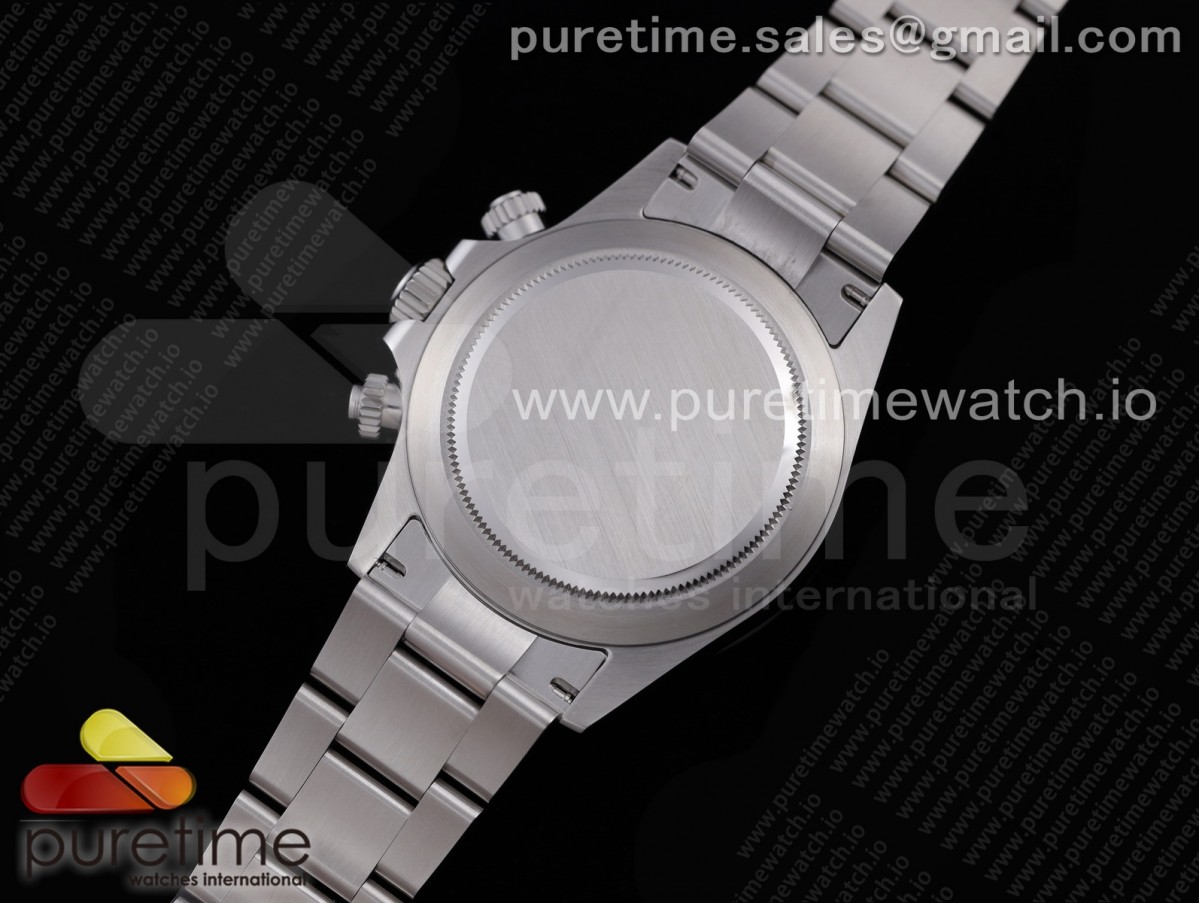 Daytona 116500 Noob 1:1 Best Edition 904L SS Case and Bracelet Black Dial SA4130 V4 - Image 12