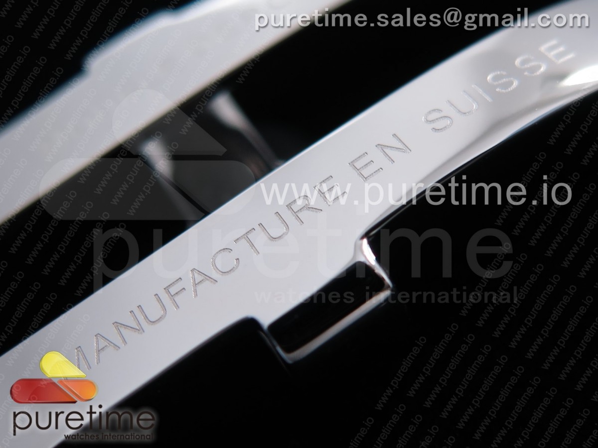 Navitimer 01 SS OXF Best Edition Black/White Dial on Black Leather Strap A7750 - Image 9