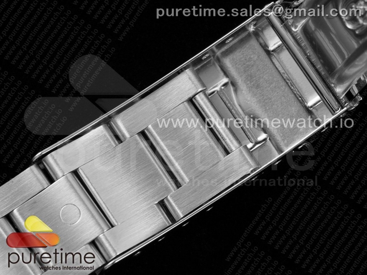 Submariner 16610 LV Green No Rehaut Engraving 904L Steel ARF1:1 on SS Bracelet SH3135 - Image 12