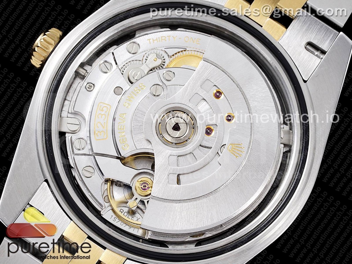 DateJust 41 126333 904L SS/YG VSF 1:1 Best Edition Black Dial on Jubilee Bracelet VS3235 - Image 16