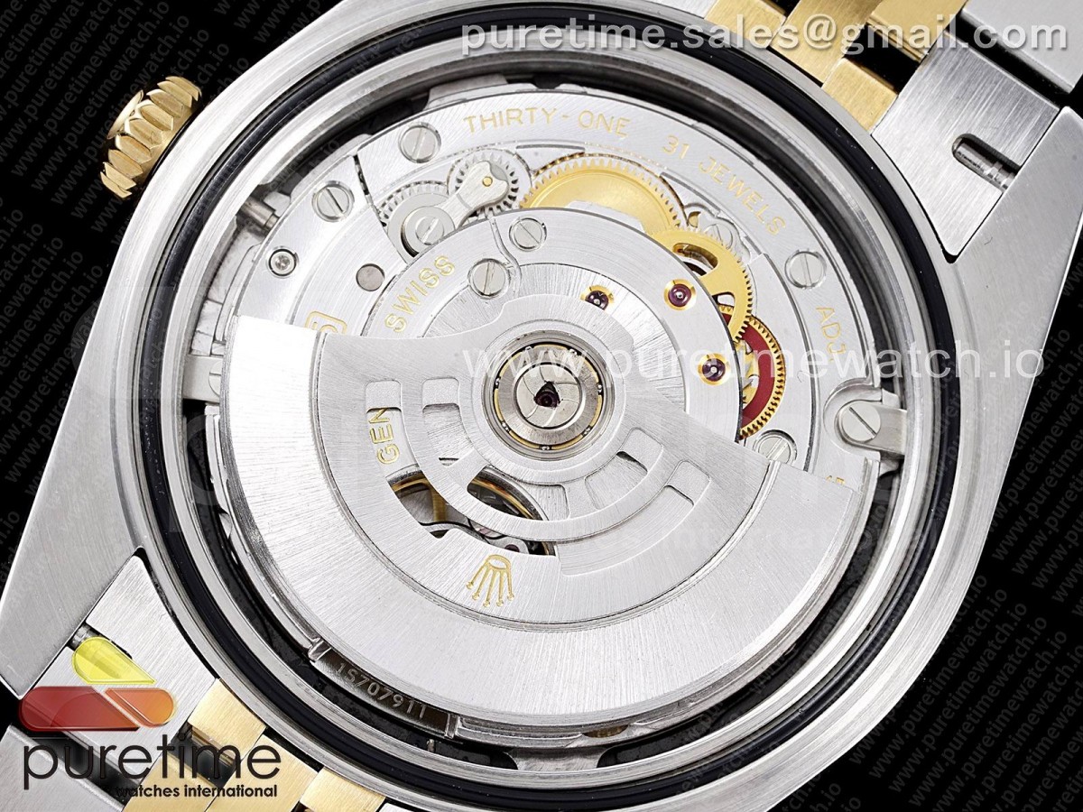 DateJust 41 126333 904L SS/YG VSF 1:1 Best Edition Black Dial on Jubilee Bracelet VS3235 - Image 15