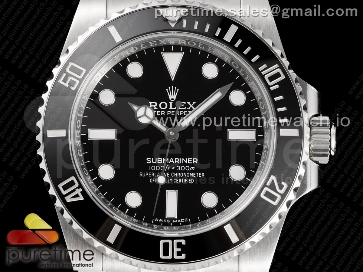 Submariner 114060 No Date ZZF 1:1 Best Edition 904L SS Case and Bracelet SA3130 V3 - Image 3