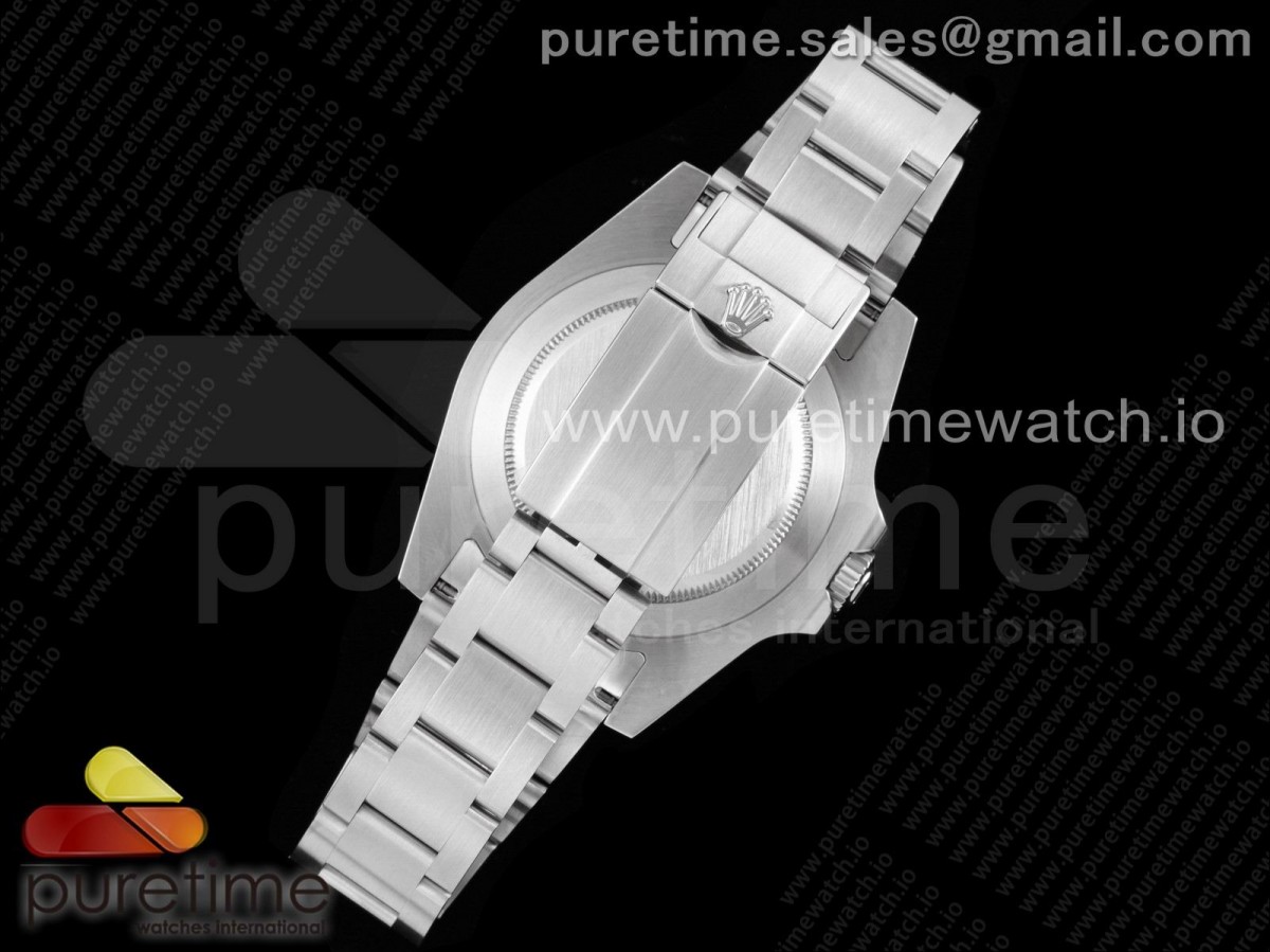 Explorer II 42mm 216570 Quadrante bianco 904L SS GMF Quadrante bianco sul braccialetto A3186 CHS V2 - immagine 6