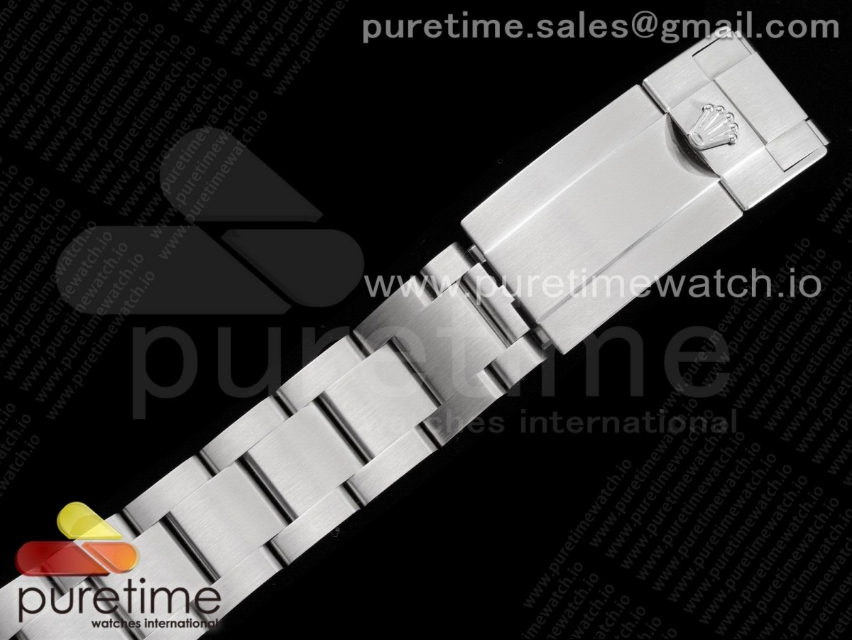 Explorer II 42mm 216570 Quadrante bianco 904L SS GMF Quadrante bianco sul braccialetto A3186 CHS V2 - immagine 12