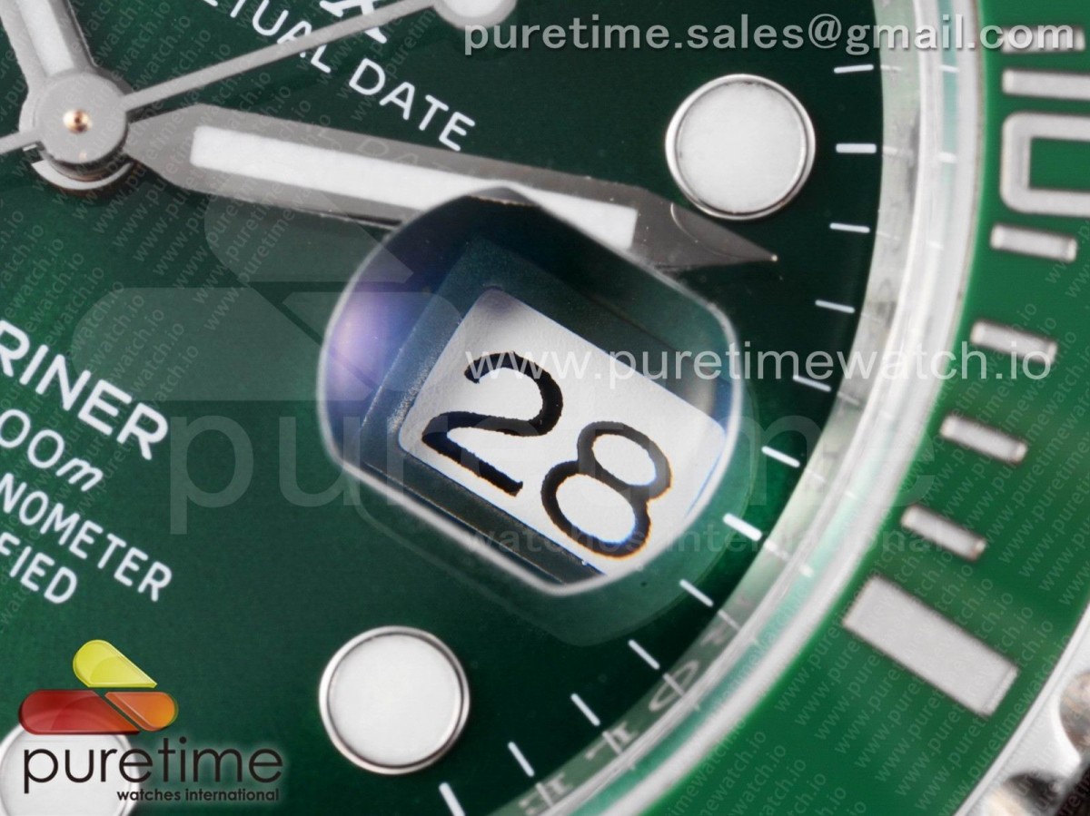 Submariner 116610 LV Green Ceramic ZF 1:1 Clean Factory 904L SS Case and Bracelet VR3135 - Image 3