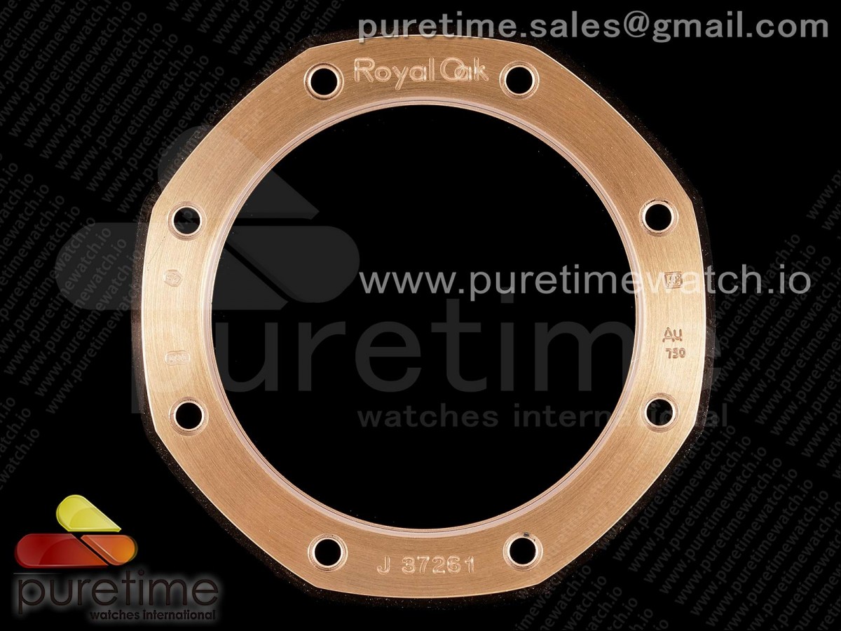 Royal Oak 39mm 15202 RG ZF 1:1 Best Edition Blue Textured Dial on RG Bracelet A2121 - Image 11