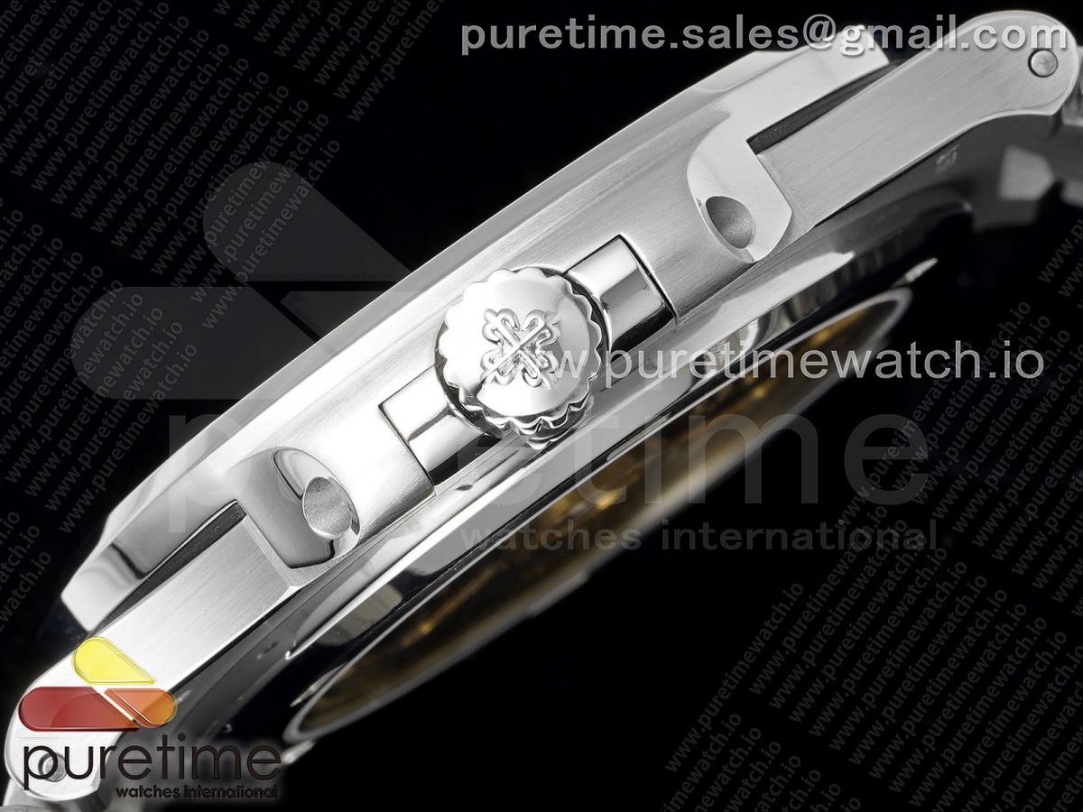 Nautilus 5711 40th Anniversary 3KF Blue Textured Dial on SS Bracelet 324CS V4 - Image 6