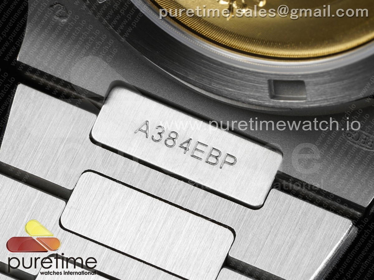 Nautilus 5711 40th Anniversary 3KF Blue Textured Dial on SS Bracelet 324CS V4 - Image 13