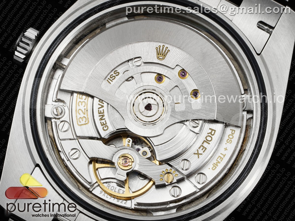 DateJust 41 126334 NTF 904L Stahl Silber Stick Zifferblatt auf Jubiläum Armband VR3235 – Bild 9