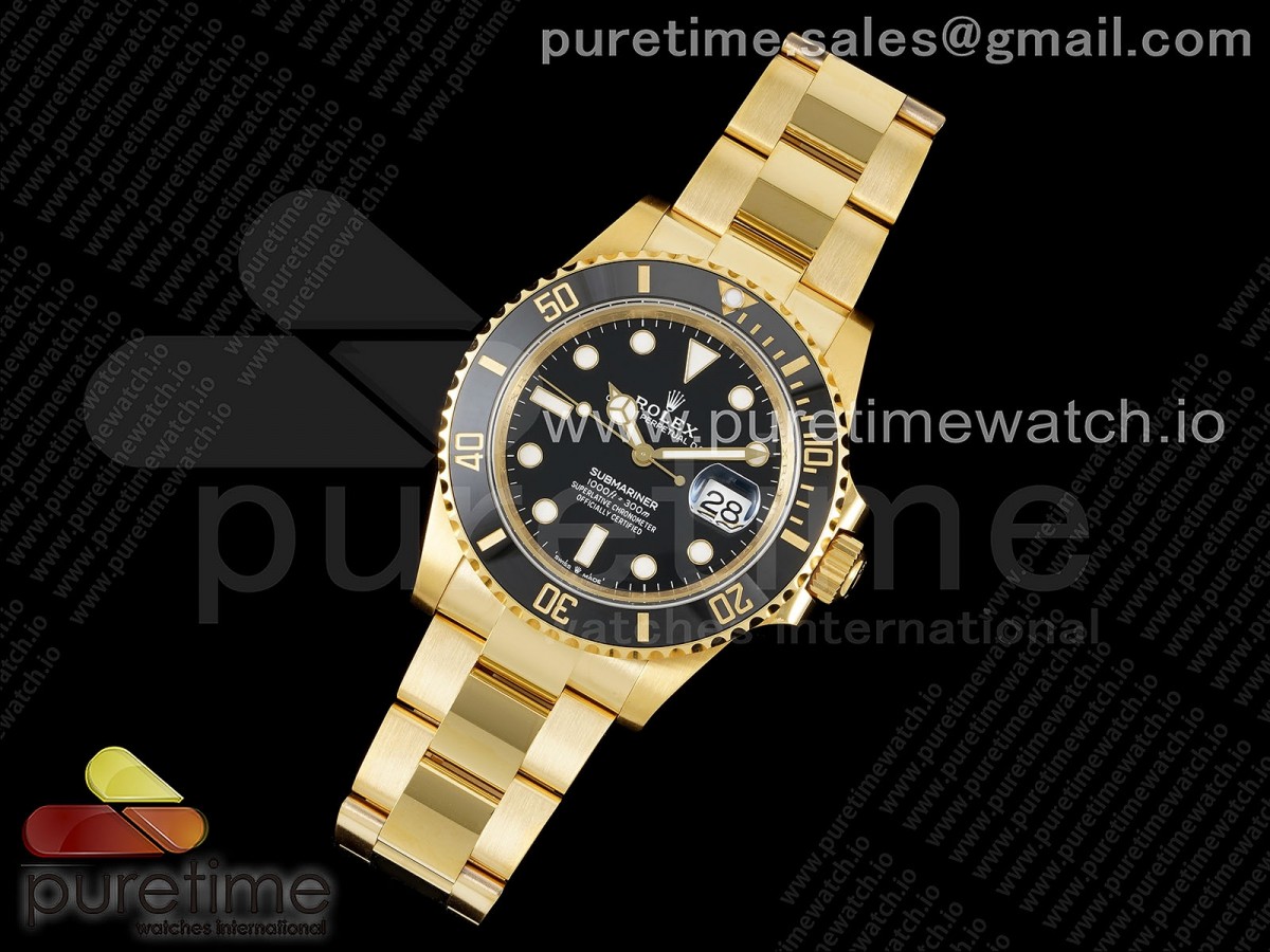 Submariner 126618 LN YG Black Ceramic 904L Steel VSF 1:1 Best Edition VS3235 - Image 2