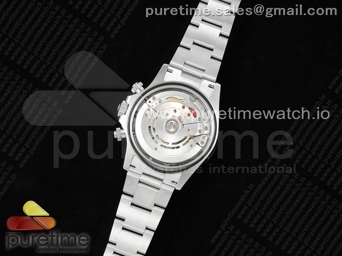 Daytona 116500 BTF 1:1 Best Edition 904L SS Case and Bracelet White Dial SA4130 - Image 8