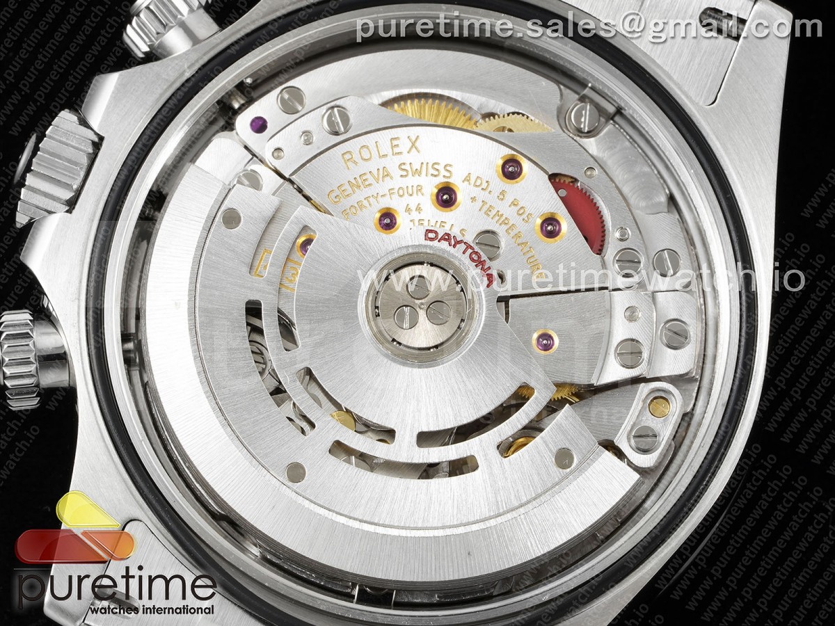 Daytona 116500 BTF 1:1 Best Edition 904L SS Case and Bracelet White Dial SA4130 - Image 9