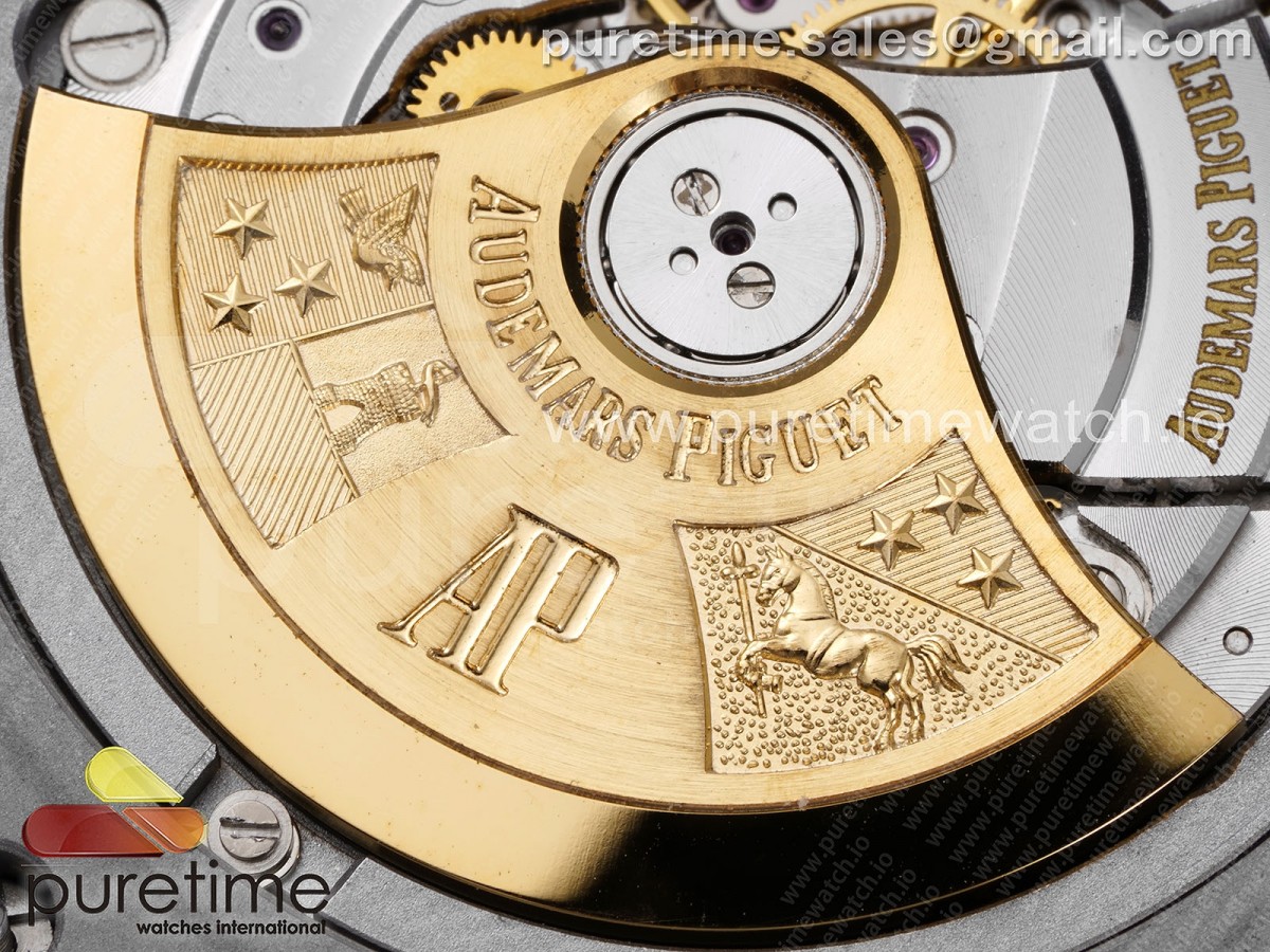 Royal Oak Offshore Diver 15710 APSF 1:1 Best Edition Black Dial on Black Rubber Strap V2 A3120 Super Clone - Image 19