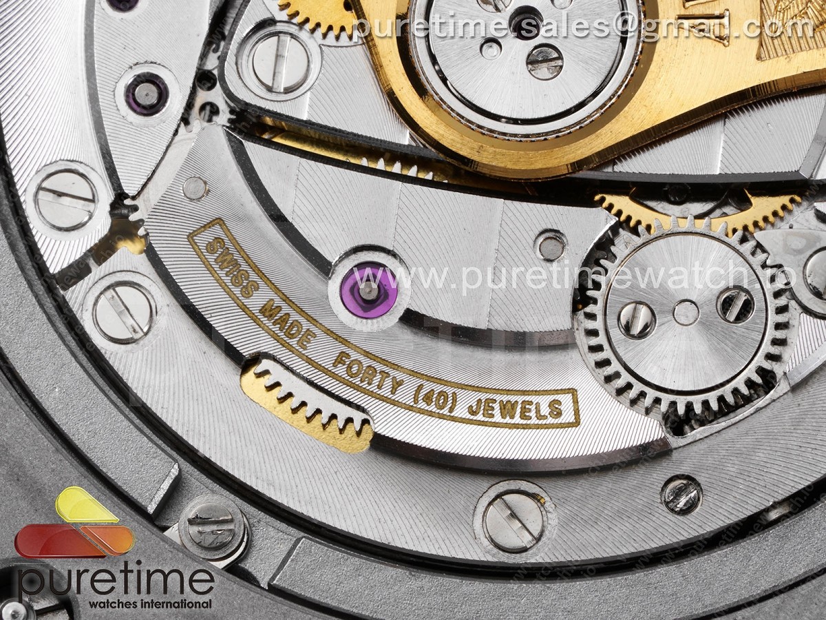 Royal Oak Offshore Diver 15710 APSF 1:1 Best Edition Black Dial on Black Rubber Strap V2 A3120 Super Clone - Image 22